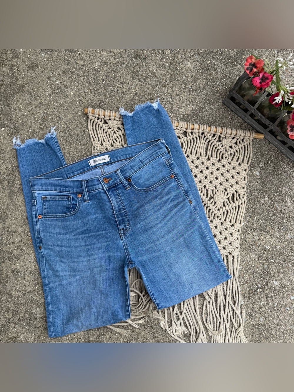 Madewell High Rise Skinny Jeans Size 29